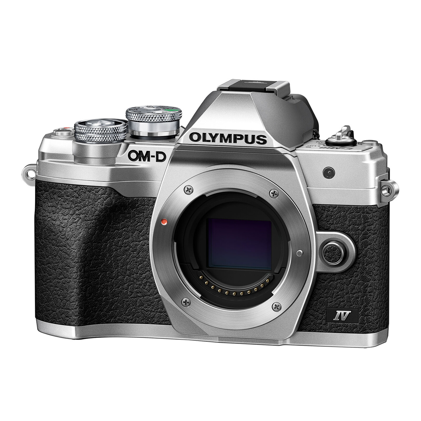 Olympus OM-D E-M 10 Mark IV Geh&auml;use silber