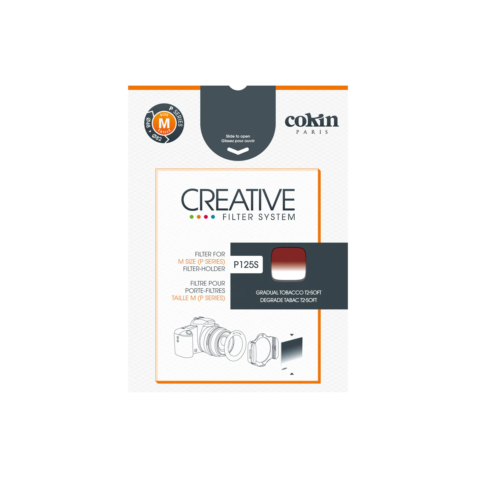 Cokin P125S Verlauf Tabak 2S