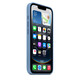 Apple iPhone 16e Silikon Case winterblau