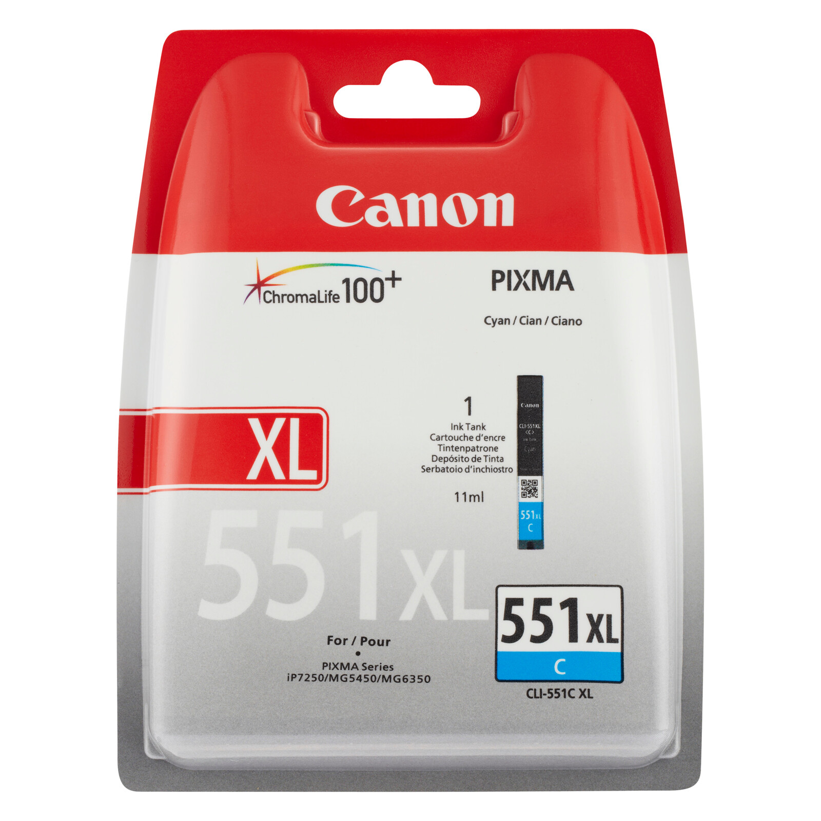 Canon CLI-551C XL Tinte cyan 11ml