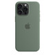 Apple iPhone 15 Pro Max Silikon Case mit MagSafe cypress