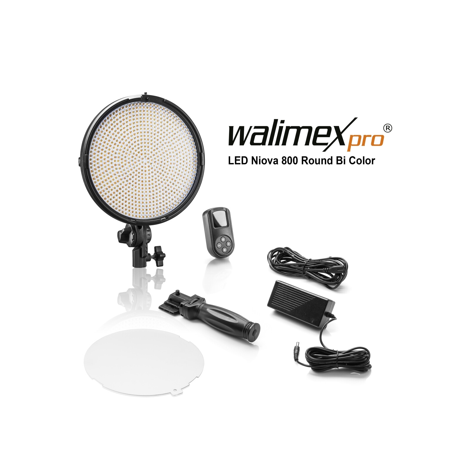Walimex pro LED Niova 800 Plus Round Bi Color