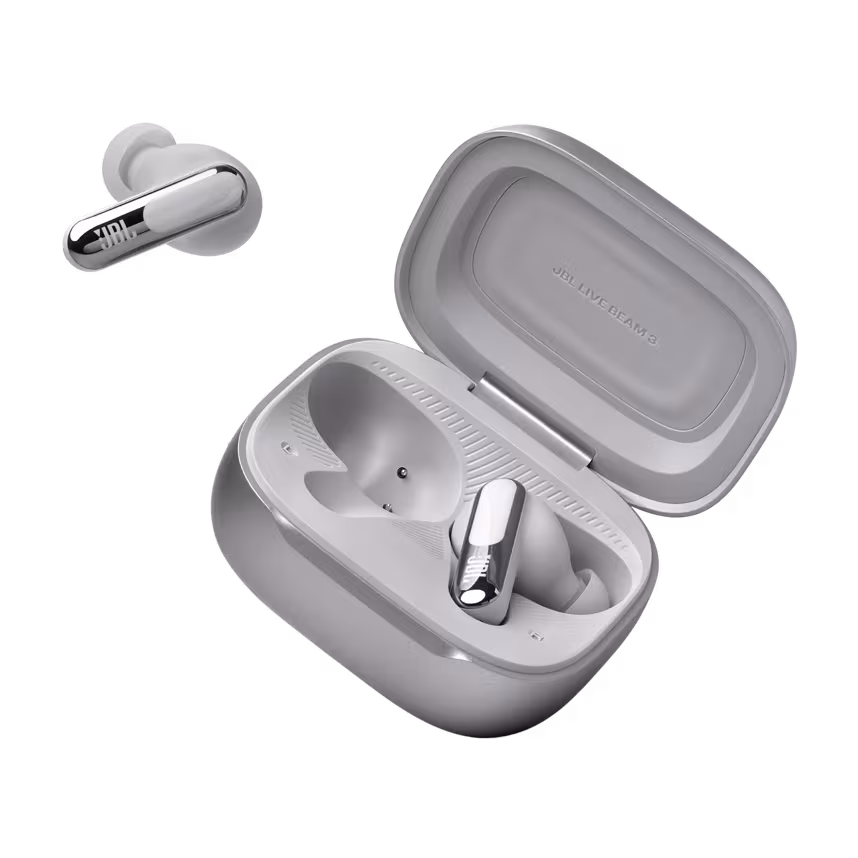 JBL Live Beam 3 In-Ear BT Kopfhörer silber