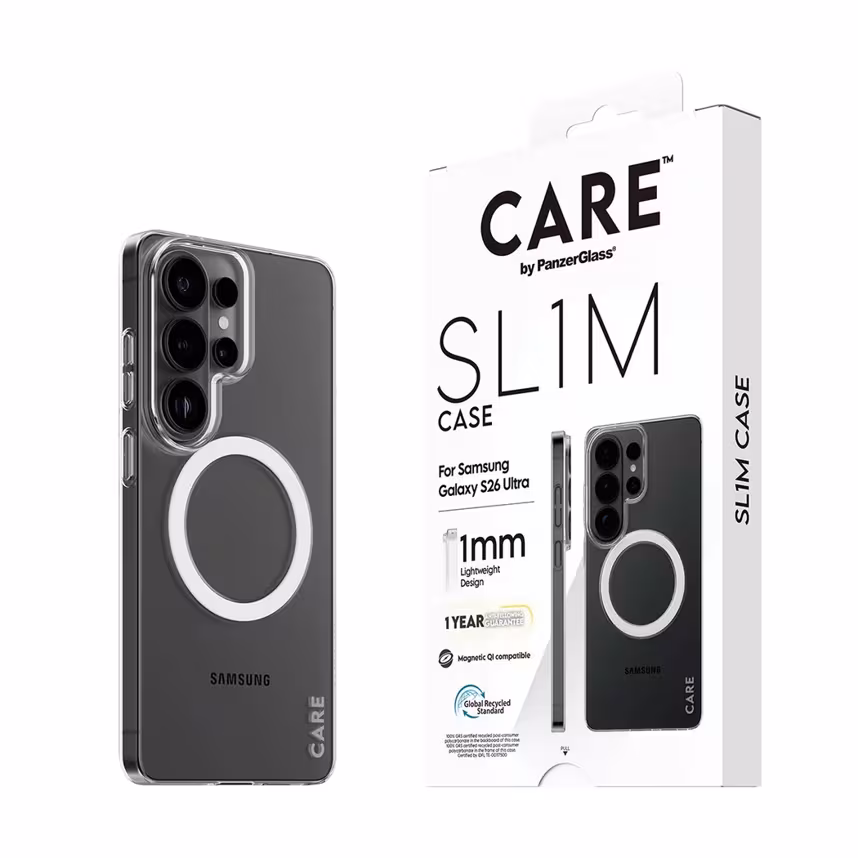 PanzerGlass Care SL1M Case Samsung Galaxy S26 Ultra Clear