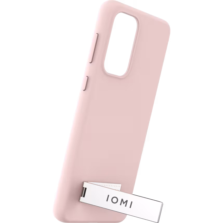IOMI Backcover Silikon Kickstand Samsung A33 pink