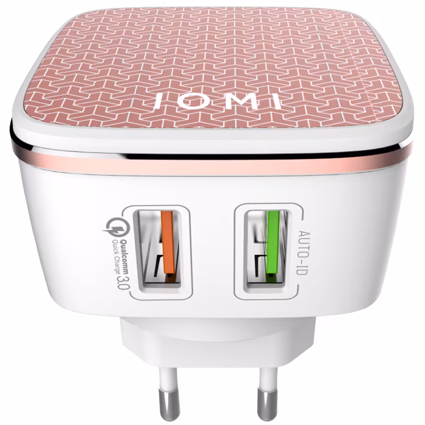 IOMI Wallcharger QC 3.0 rosé