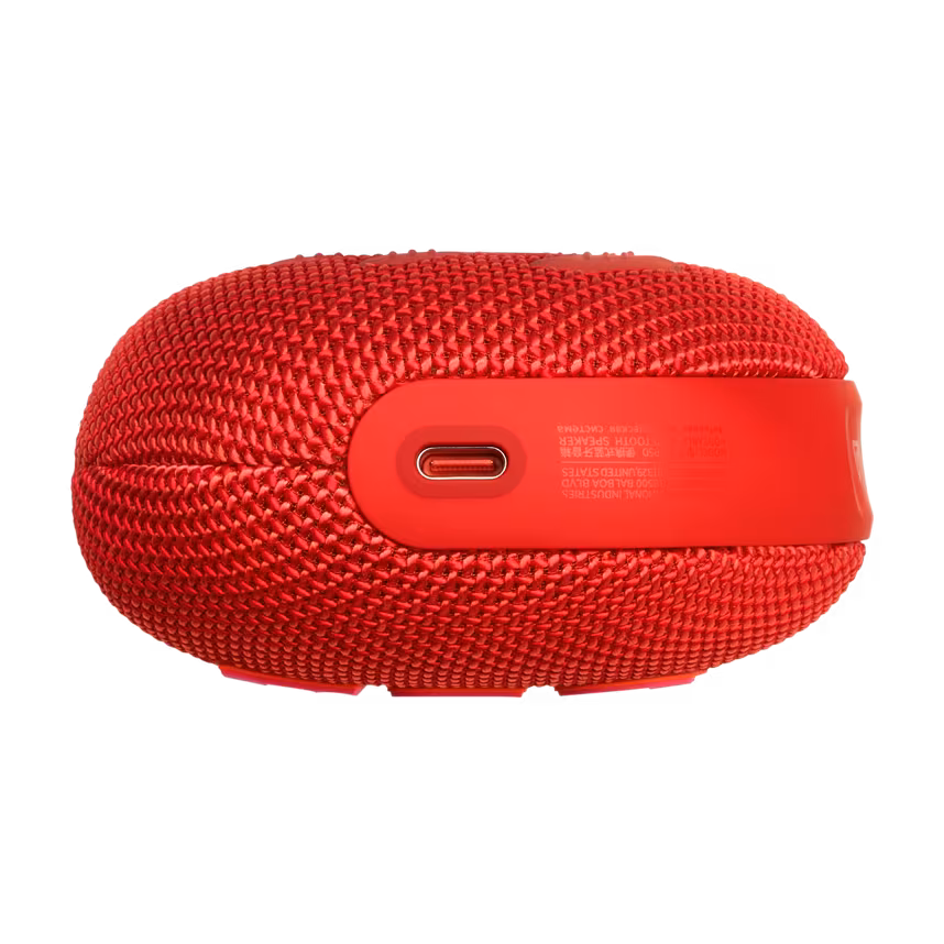 JBL Clip5 Bluetooth Lautsprecher mit Karabinerhaken rot