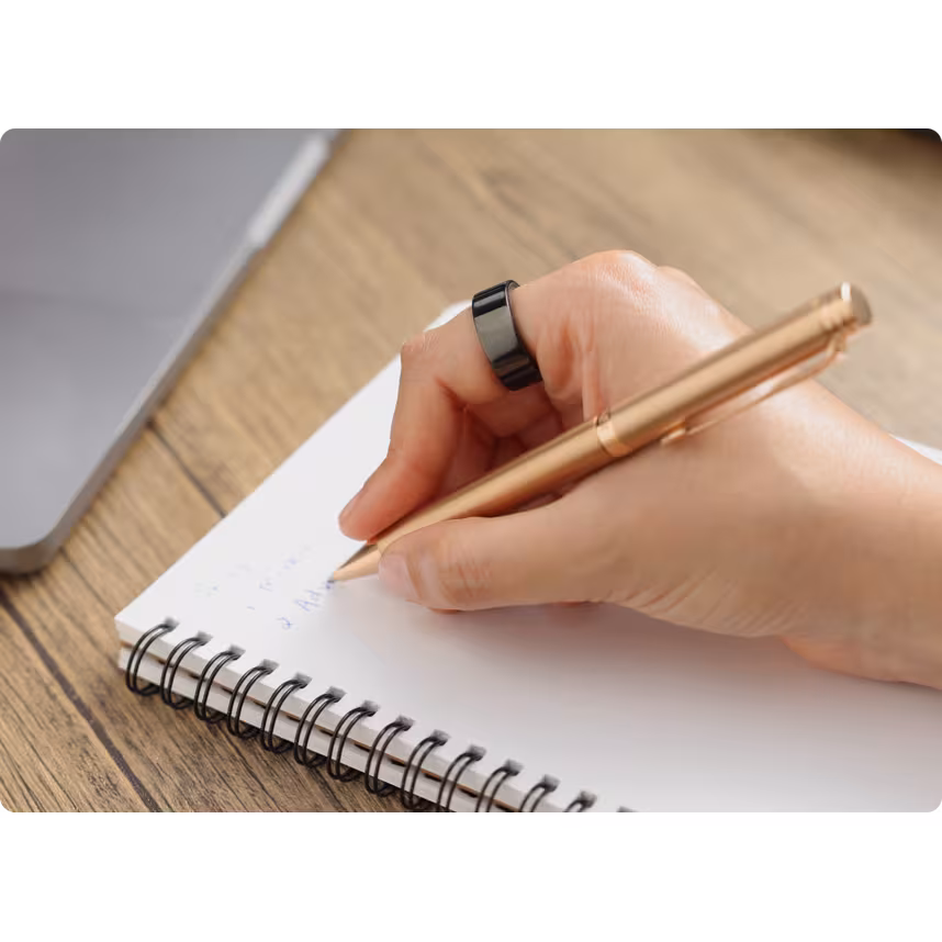 Ultrahuman Ring AIR Aster Black - Size 12