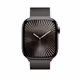 Apple Watch 46mm Milanaise Band S/M schiefer 