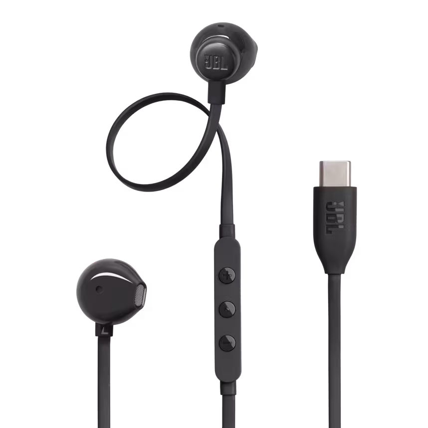 JBL Tune 305C kabelgebundener USB-C In-Ear Kopfhörer schwarz