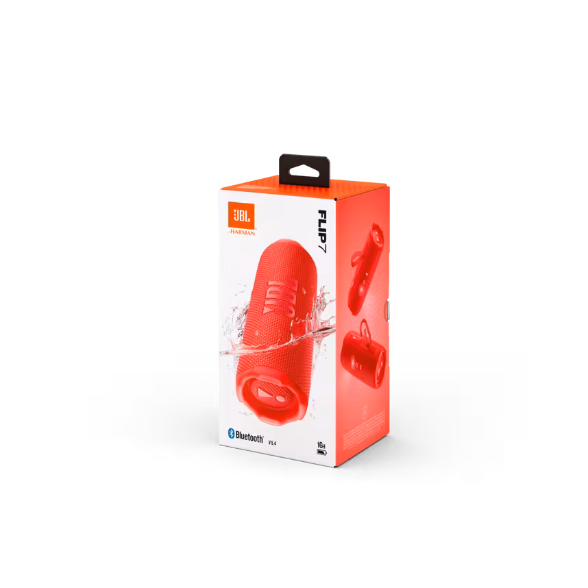 JBL Flip 7 Bluetooth-Lautsprecher rot
