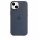 Apple iPhone 14 Silikon Case mit MagSafe sturmblau