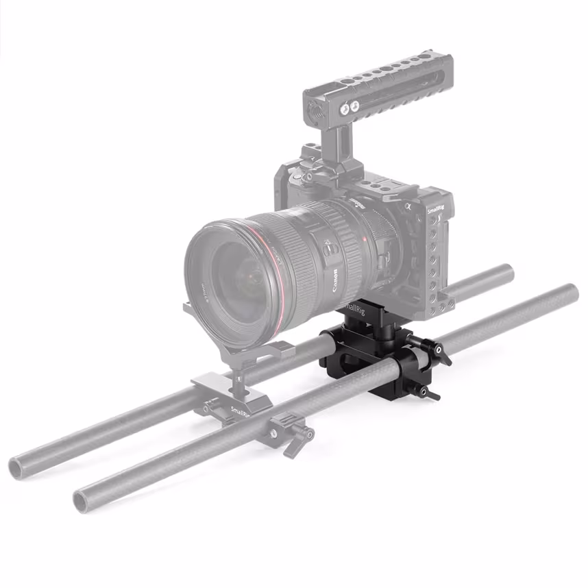SmallRig Universale Bodenplatte mit 15mm Rod Support-System