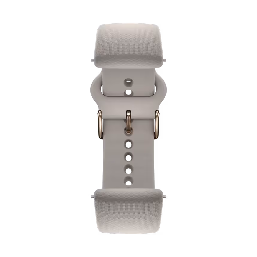 Polar Armband 20mm Silikon S-L greige