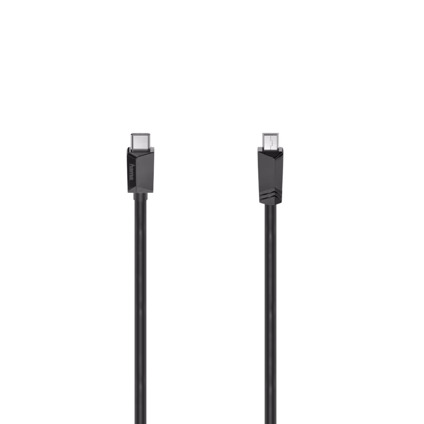 Hama 200643 USB-C Kabel Mini-USB Stecker 0,75m
