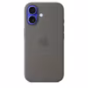  Apple iPhone 16 Silikon Case mit Magsafe stone gray 