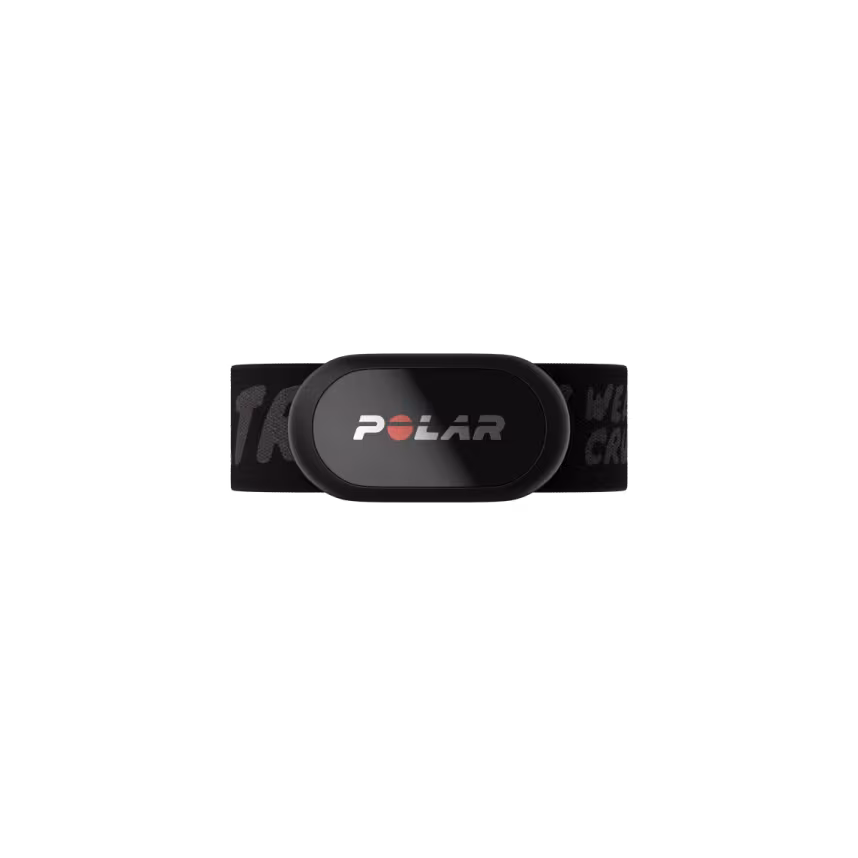 Polar H10 Brustgurt M-XXL Sensoren-Set Text schwarz