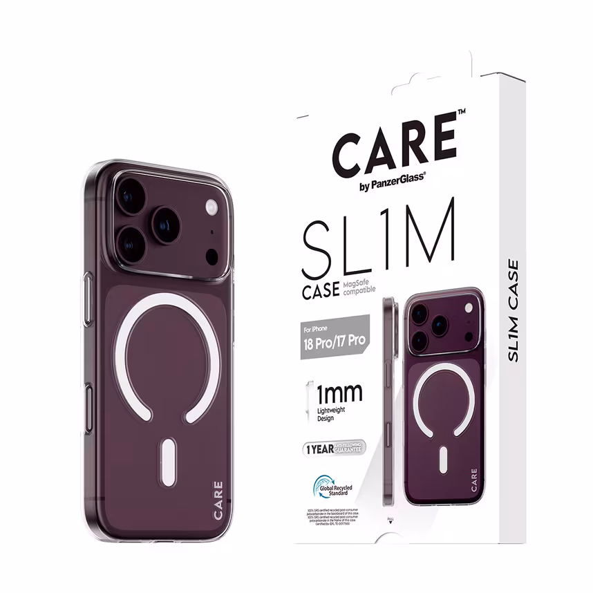 Care Back Cover SL1M mit MagSafe Apple iPhone 2026 Pro/ 17 Pro Clear