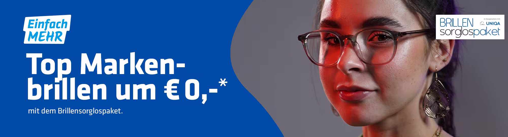 Werbematerial zur Darstellung von Brillenfassungen von Kartell Eyewear.