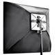 walimex Set 4f. Blitzhalter inkl. Softbox 90x90cm