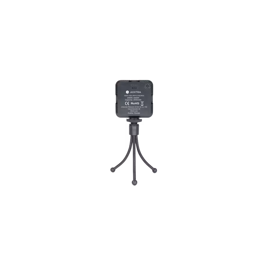 Axxtra Videokonferenz/Videocall/Streaming Lampe 