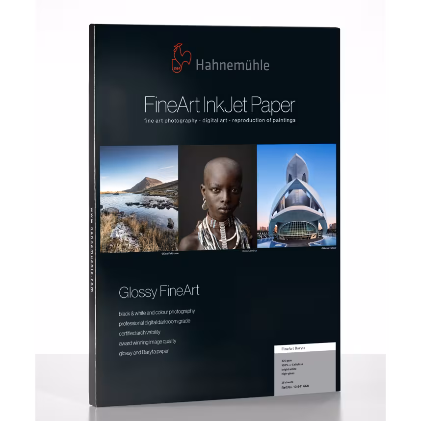 Hahnemühle FineArt Baryta 325gsm 10x15cm 30 Blatt 