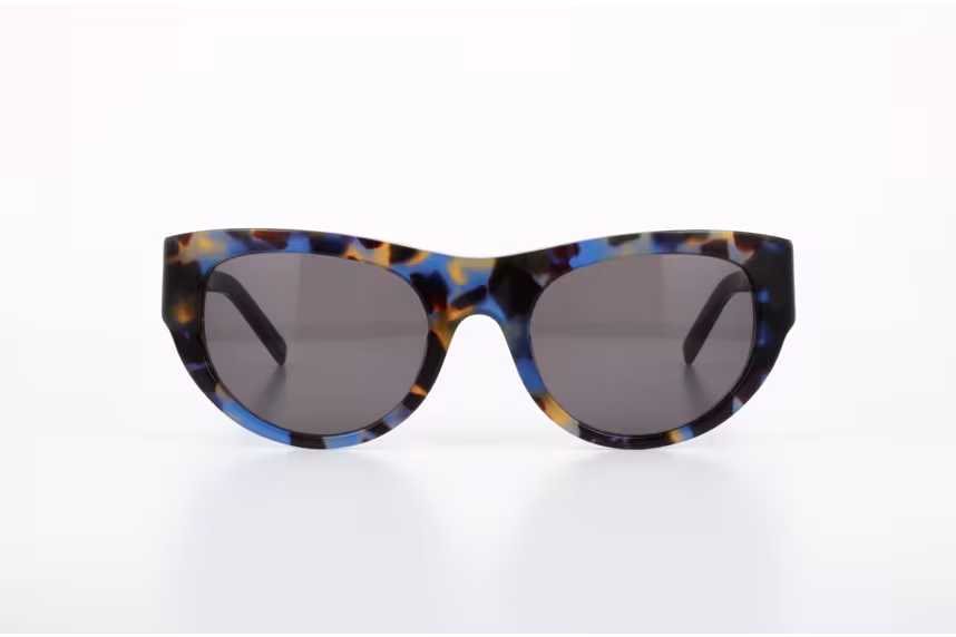 DKNY DK550SH blue tortoise
