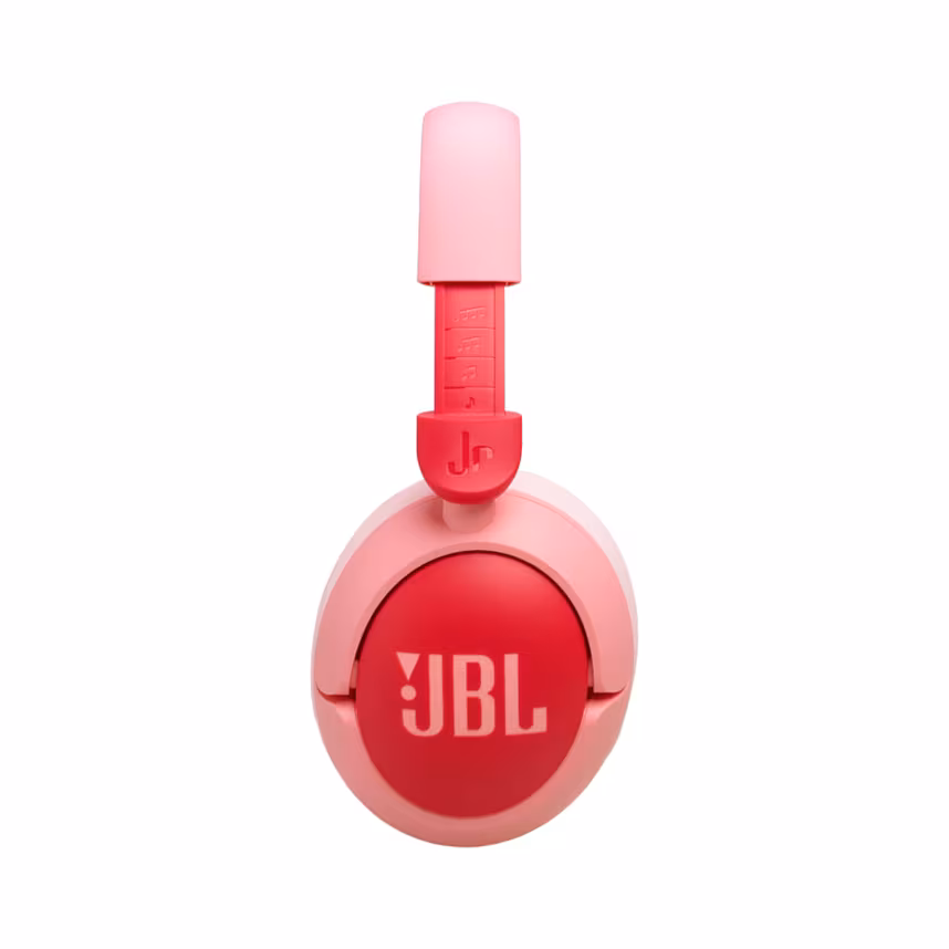 JBL JR470NC kabellose NC Over-Ear Kopfhörer für Kinder <85dB, pink