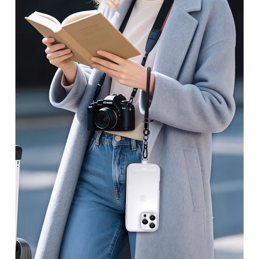 felixx Smartphone-Handschlaufe Nylon black -  ca. 18cm
