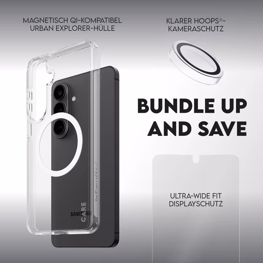 PanzerGlass Care Urban 3 in 1 Bundle Samsung Galaxy S26