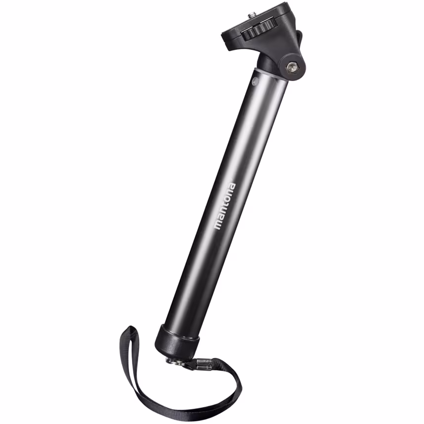 mantona Handstativ Selfy schwarz f&uuml;r GoPro u.a.