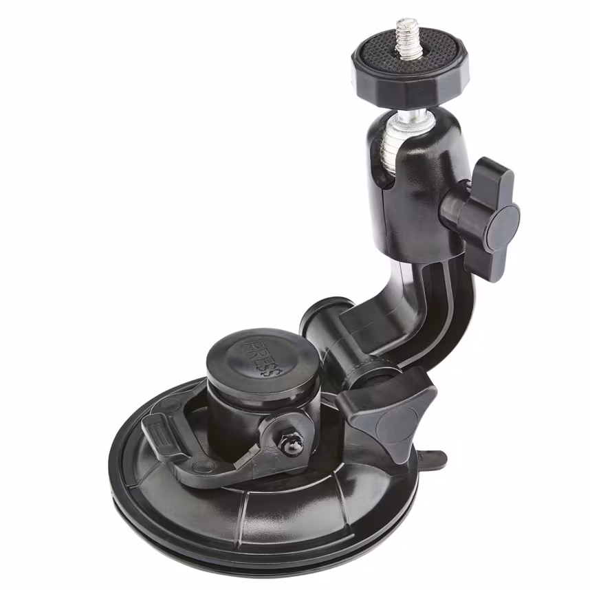 mantona Saugnapf Halterung XL 1/4 Zoll+GoPro Mount