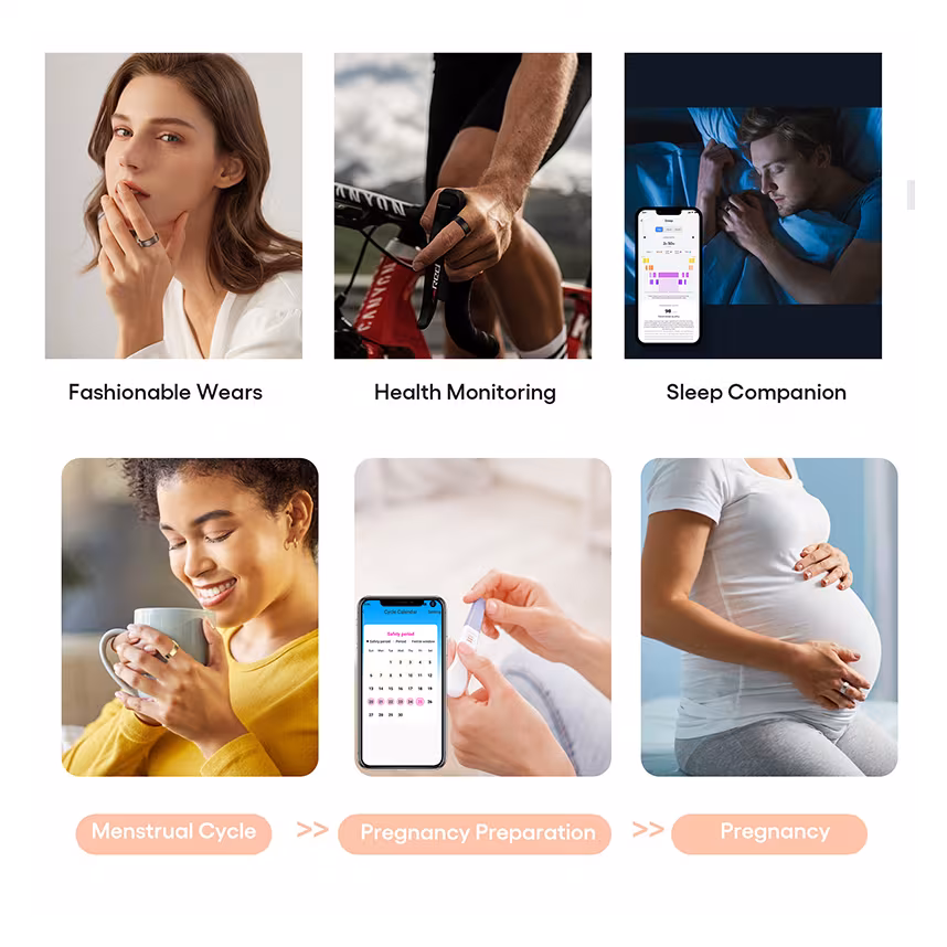 felixx SmartRing SR31 "TITAN" Silver Größe #11 (64,6mm)