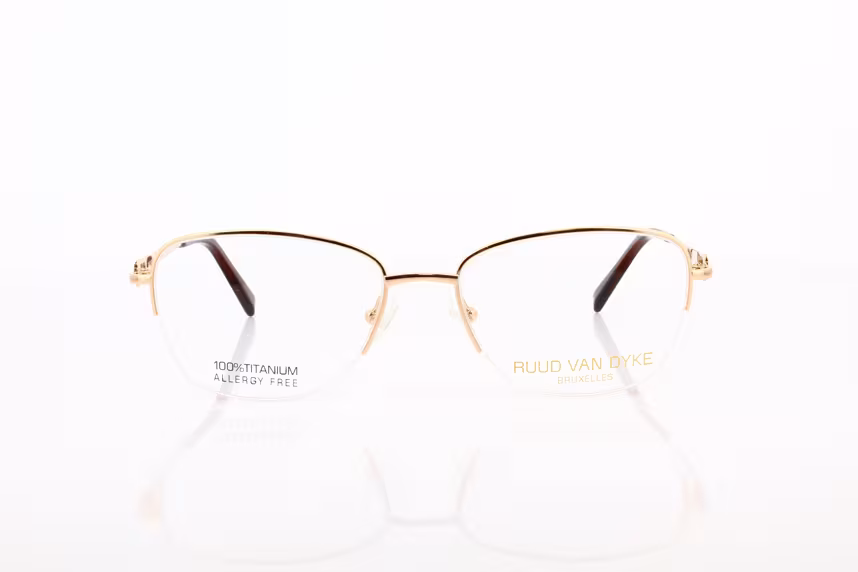 RVD 1156T-4H Damenbrille Halbrand Titan