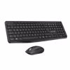Beatec 2,4-GHz-Funk-Tastatur- und Maus-Set Black