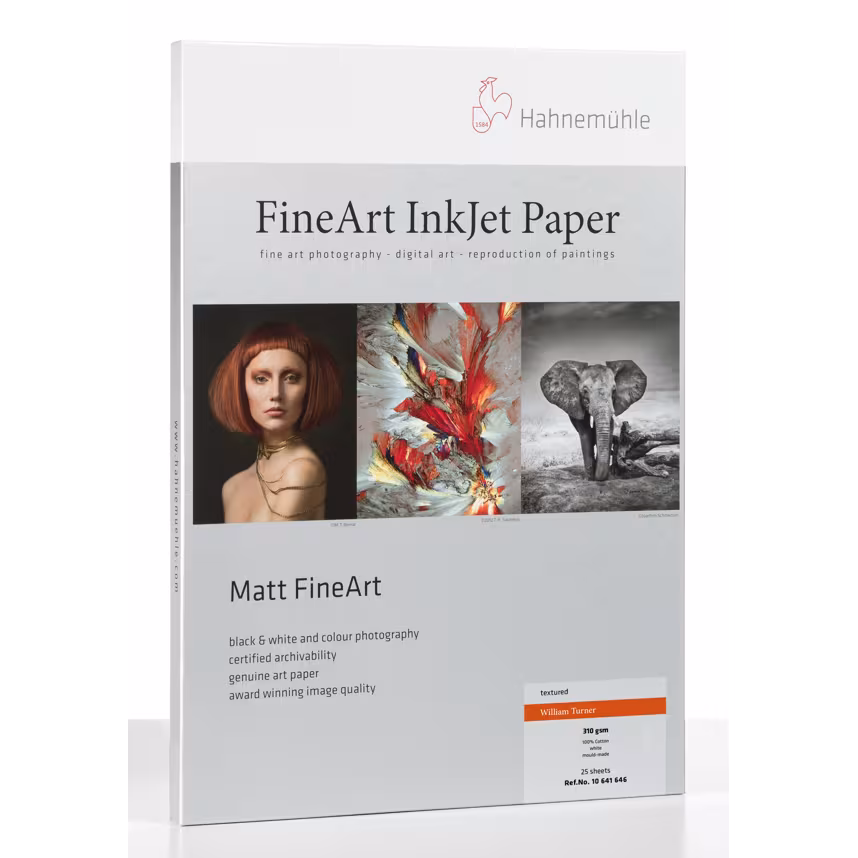 Hahnemühle William Turner 190gsm A4 25 Blatt 