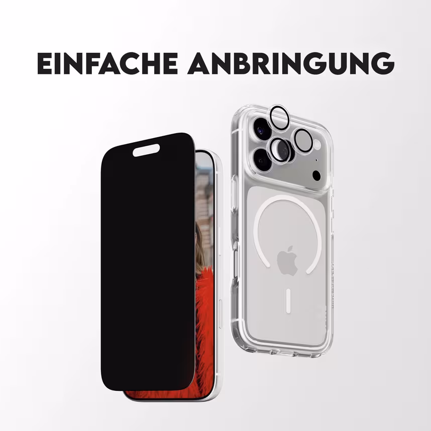 PanzerGlass CARE 3-in-1 Flagship Privacy iPhone 17 Pro