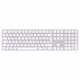 Apple Magic Keyboard Touch ID und Ziffernblock weiß DE
