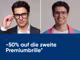 Text: Ein Look gen&uuml;gt nicht? -50% auf die zweite Premiumbrille bei Hartlauer. Beim Kauf einer Premium-Brille oder Premium-Gleitsichtbrille erhalten Sie einen Nachlass von 50 % auf eine weitere Premium-Fern- oder Lesebrille in gleicher Glasst&auml;rke. Nur g&uuml;ltig bei Fern- oder Lesebrillen &ndash; zweite Brille in Kunststoff 1,6 &ndash; wei&szlig; &ndash; SHC. Nicht in jeder Glasst&auml;rke und jedem Glasdurchmesser m&ouml;glich.