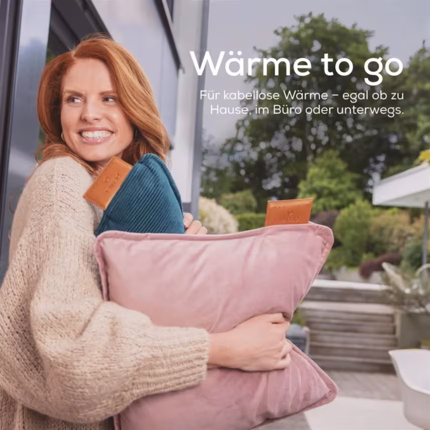 BEURER HK 77 Akku-Heizkissen blush-rose