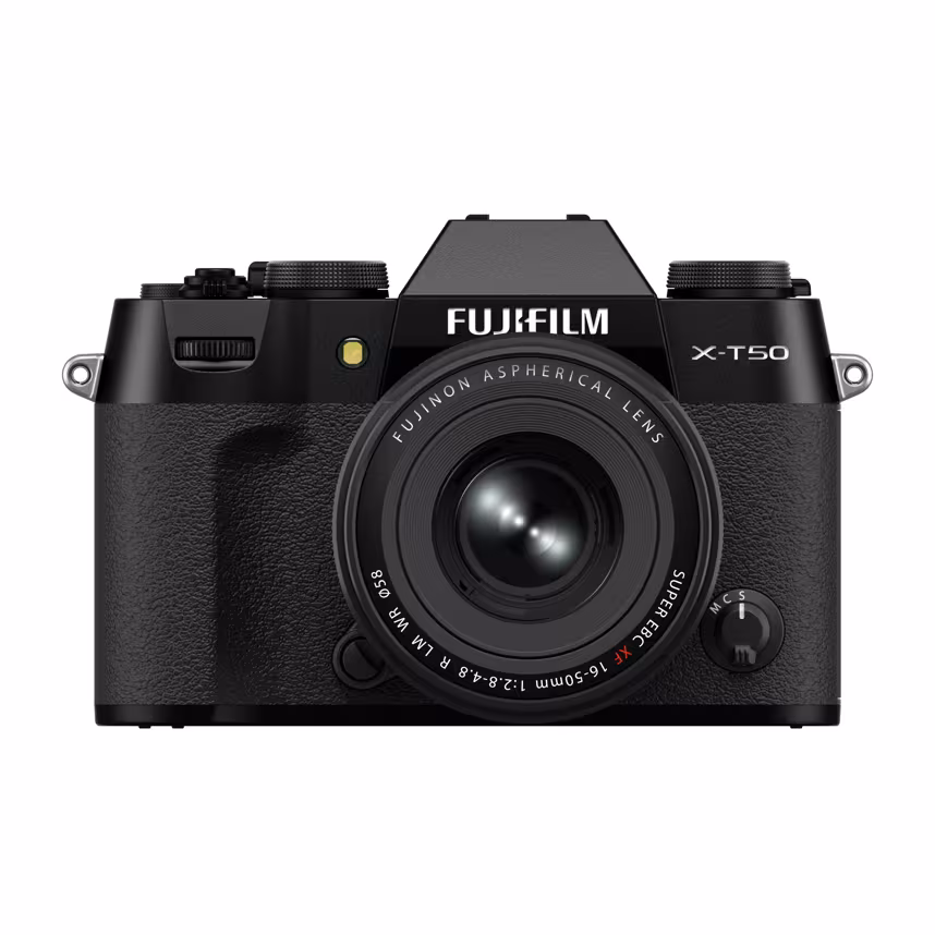 Fujifilm X-T50 schwarz + XF 16-50/2,8-4,8 R LM WR