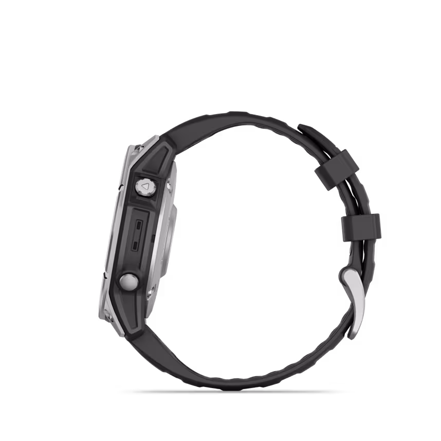Garmin Fenix E 47mm schwarz/silber