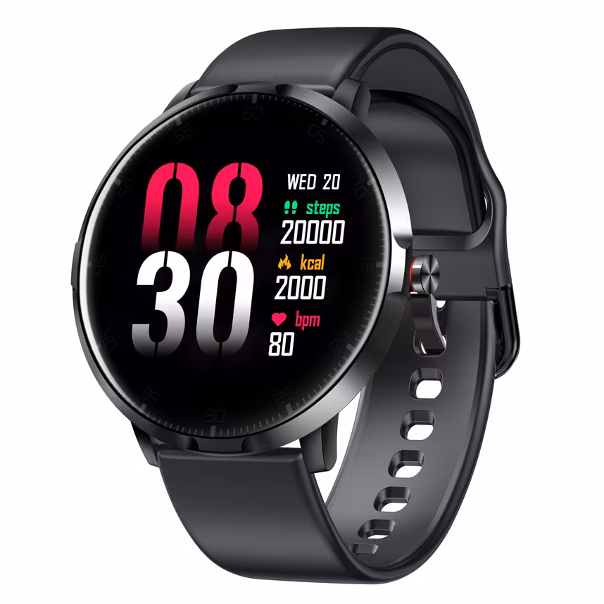 IOMI Bluetooth Smartwatch schwarz/schwarz