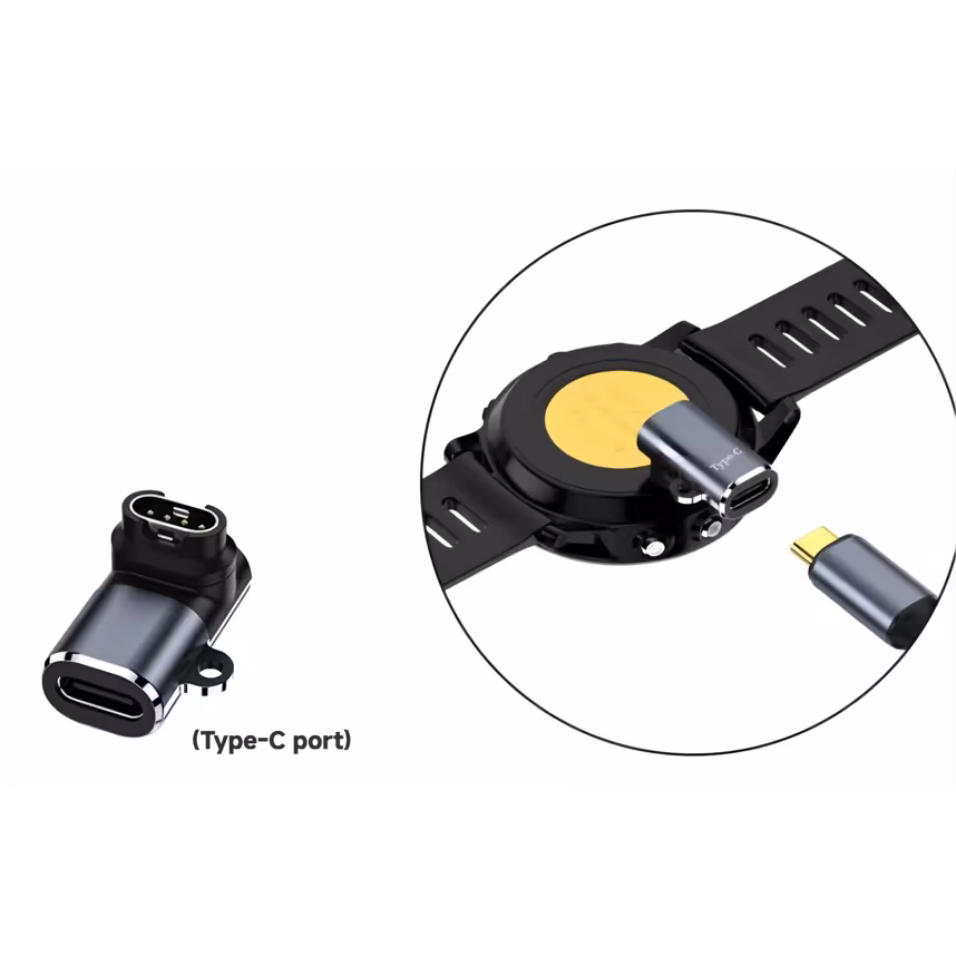 felixx Lade- Adapter DOPPELPACK Garmin zu USB Typ-C 