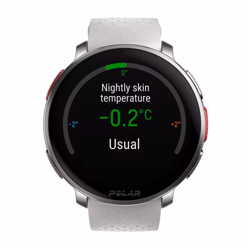 Polar Vantage V3 silver/orange S-L