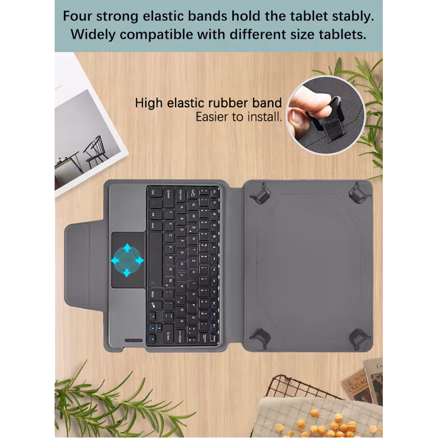 felixx Univ. Tab Case 11" Black KEYMATE + Touch -IOS/AN/WI