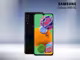 das Samsung Galaxy A90 5G in Vorder- und Rückansicht auf einem schlichten, weißen Hintergrund