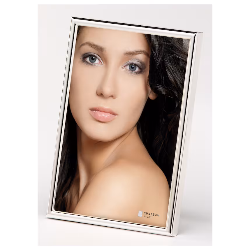 Portraitrahmen "Chloe 3" 10x15 silber