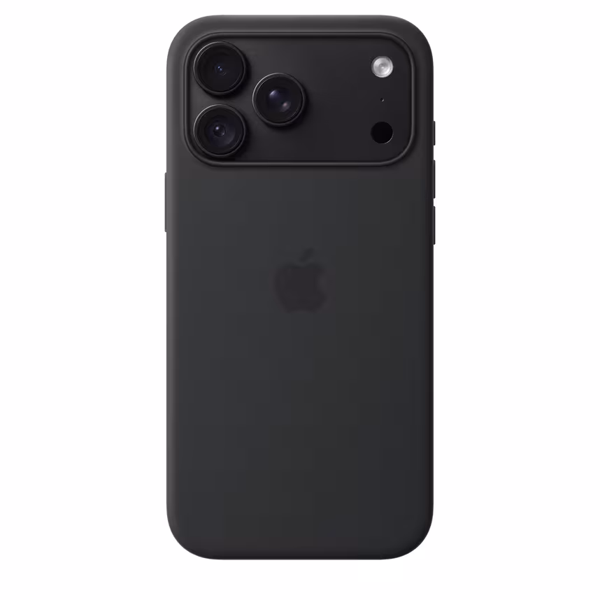Apple iPhone 18 Pro Max Silikon Case mit MagSafe Black