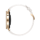 Huawei Watch GT4 41mm Leather Strap Gold/White